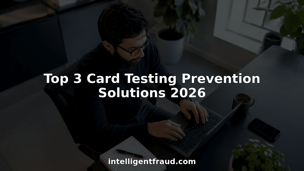 Top 3 Card Testing Prevention Solutions 2026